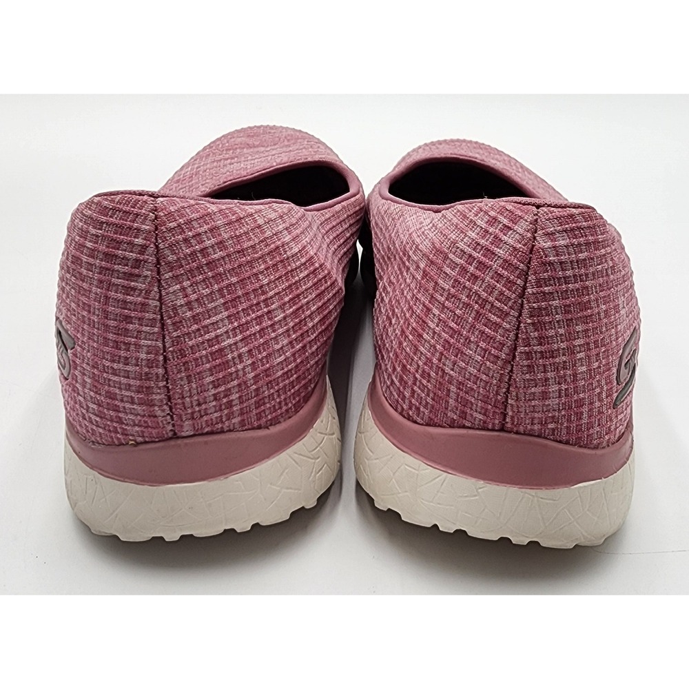 Skechers Microburst Women 10 Pink Slip On Air Cooled Memory Foam 23340 VgC - Picture 4 of 8